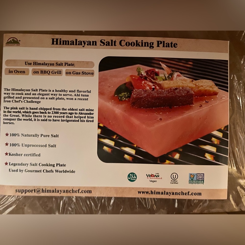 Himalayan Salt Plate - Picture 3 of 3